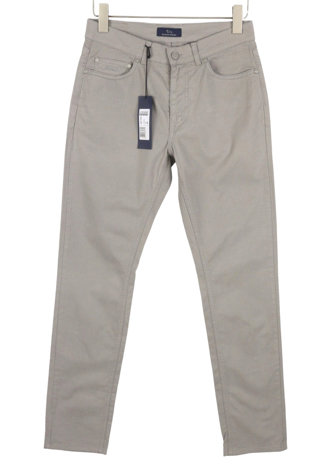 Grijze katoenen broek
