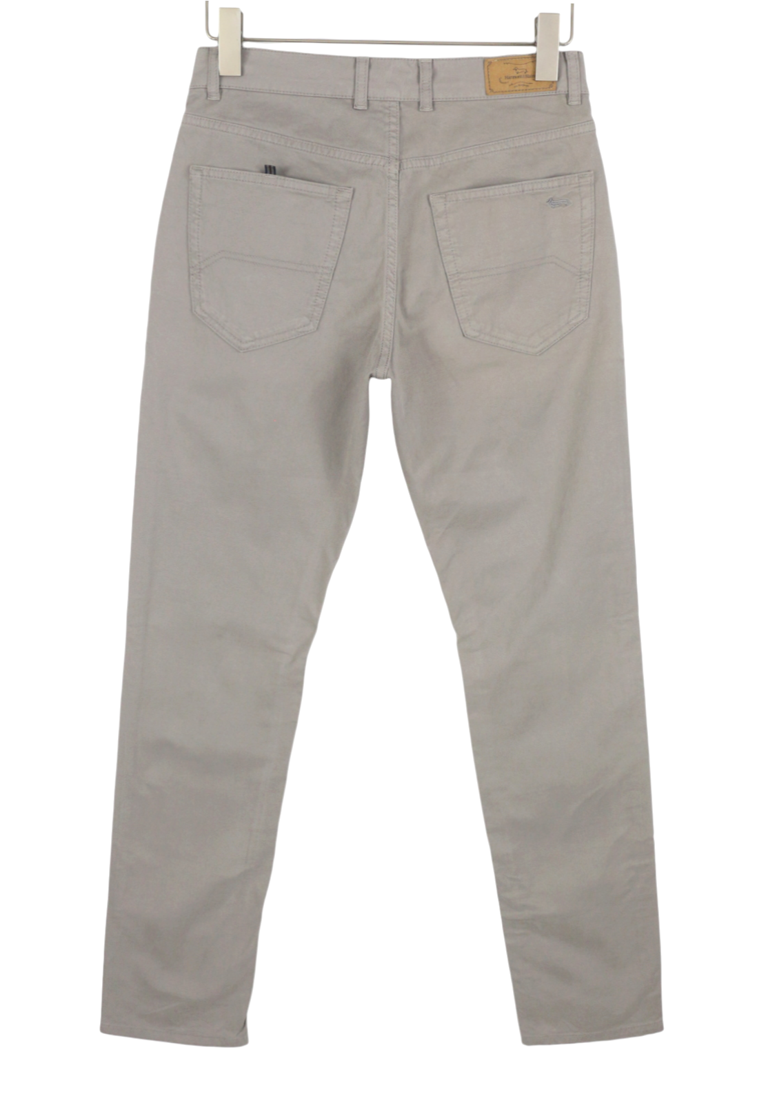 Grijze katoenen broek