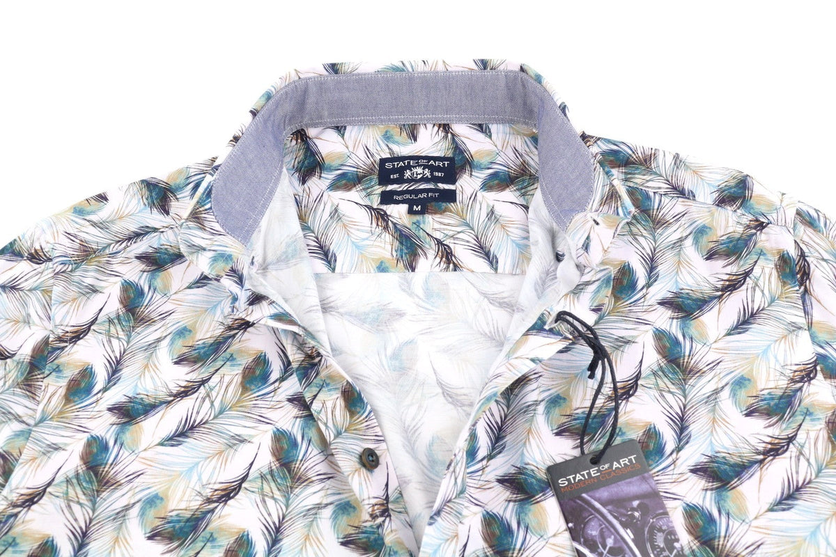 Chemise en coton blanc