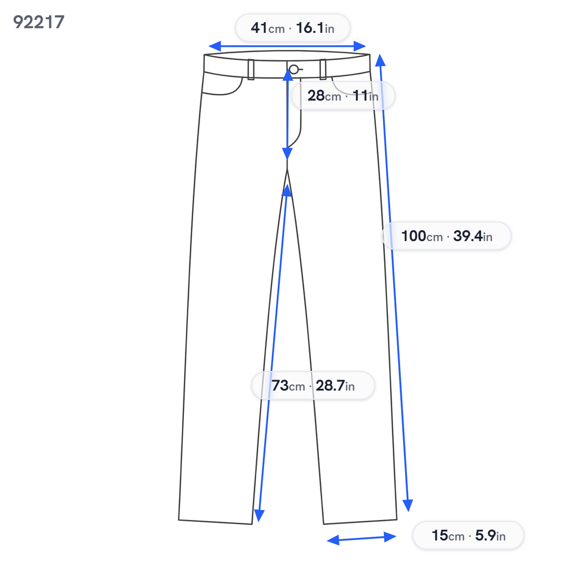 Broek Fineplain