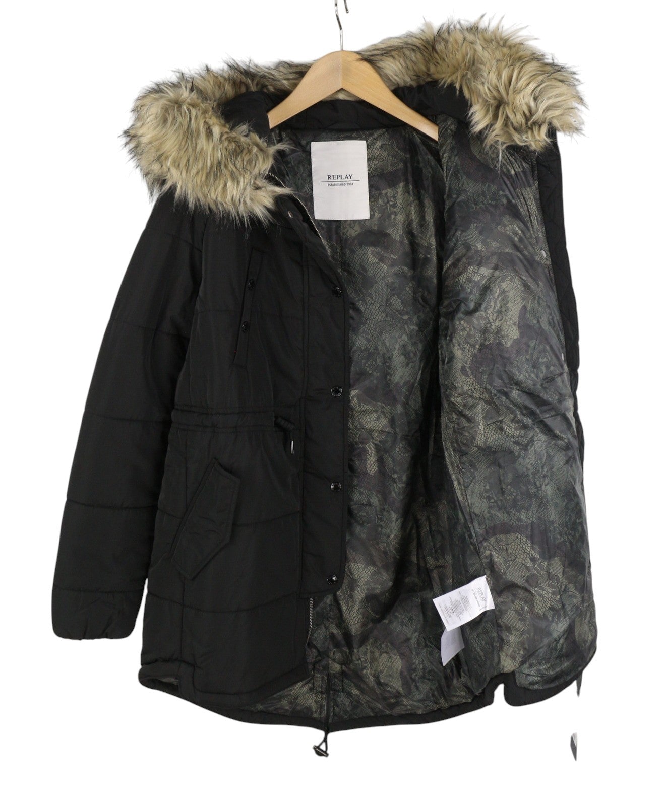 Black Polyester Jacket