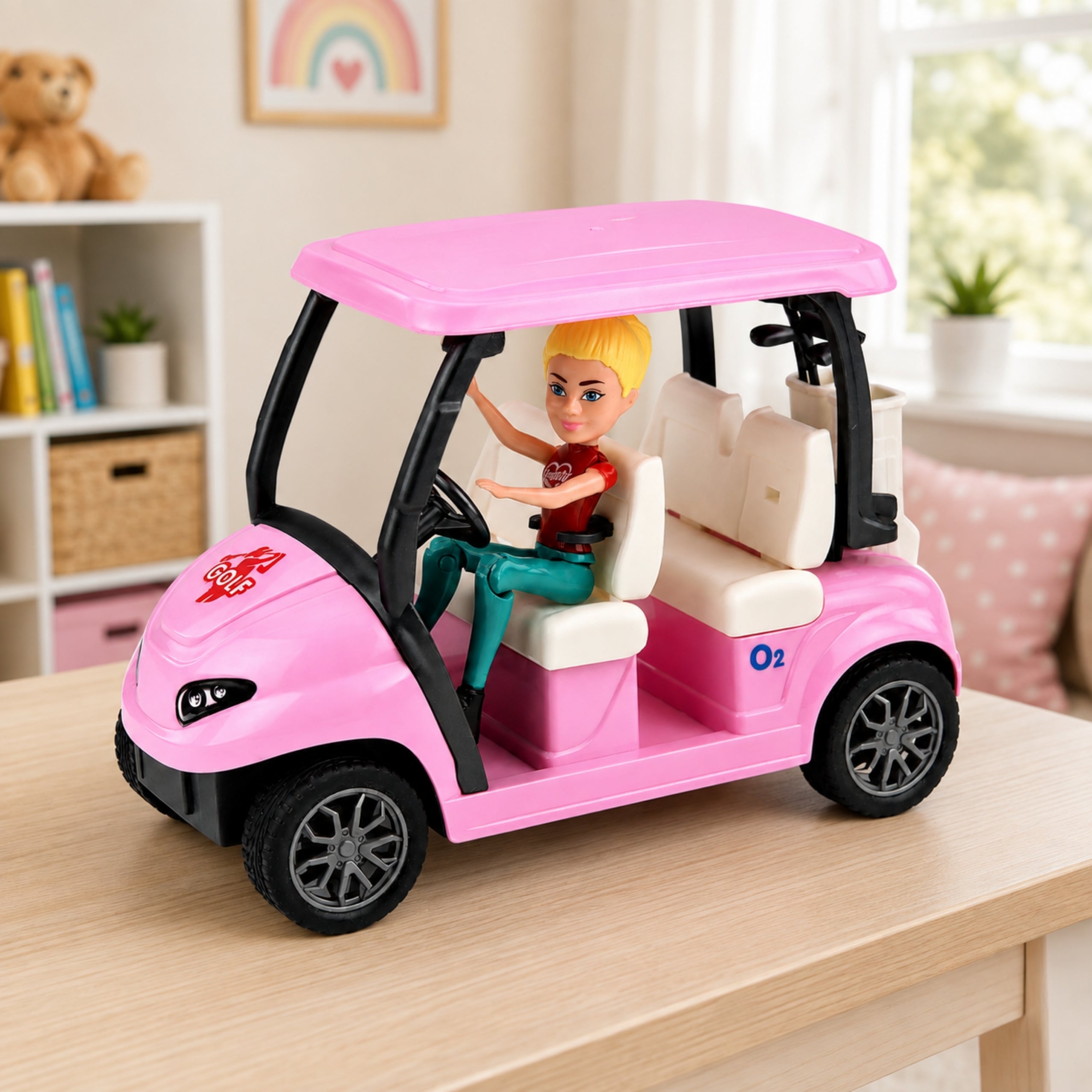 Meleks Golf Set Doll Dog Golf Set Holiday Accessories