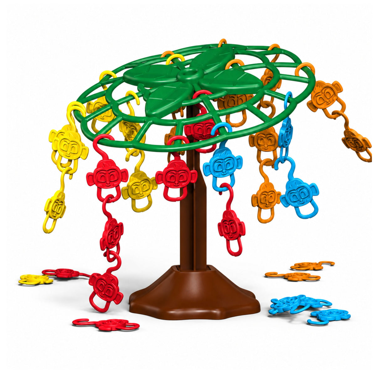 Family Arcade Game Balancing Falling Monkeys Tree