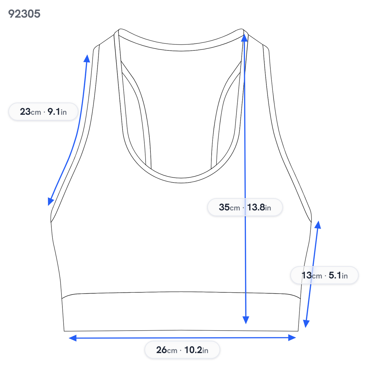 Sports Bra Ruched