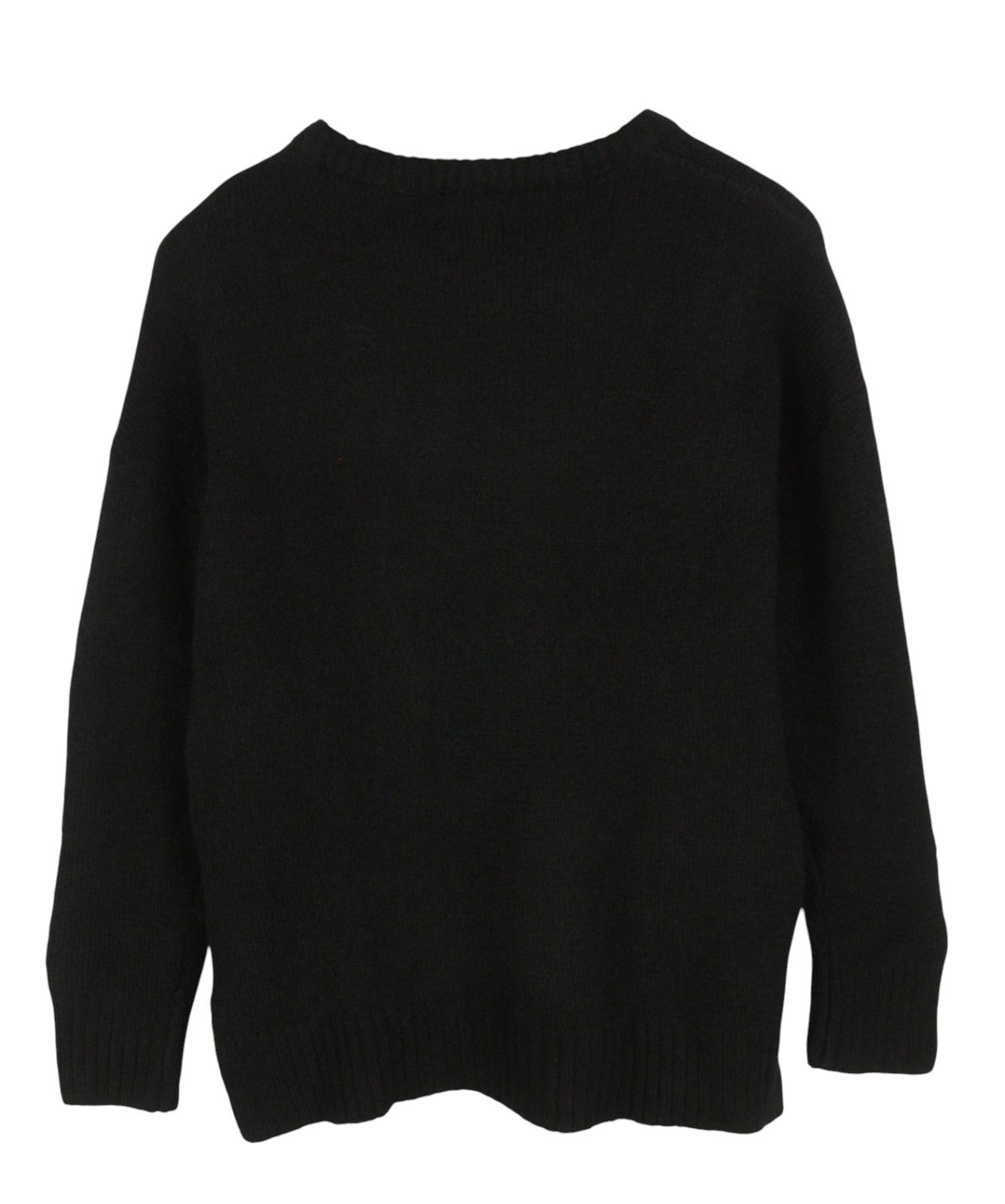 Black Polyester Jumper