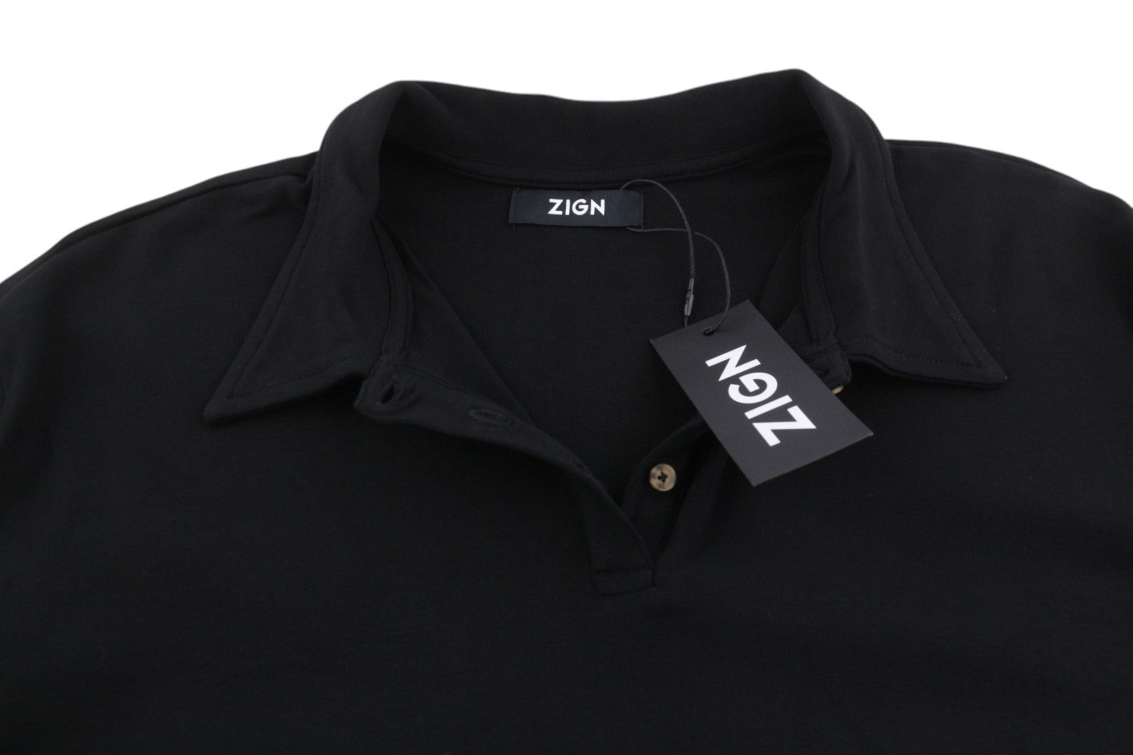 Black Cotton Sweatshirt