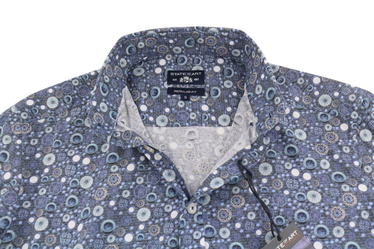 Blue Cotton Shirt