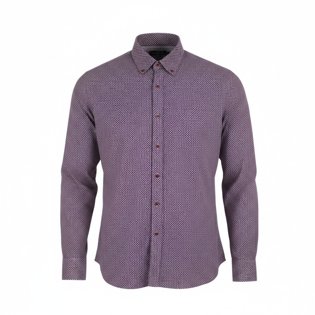 Chemise en coton multicolore