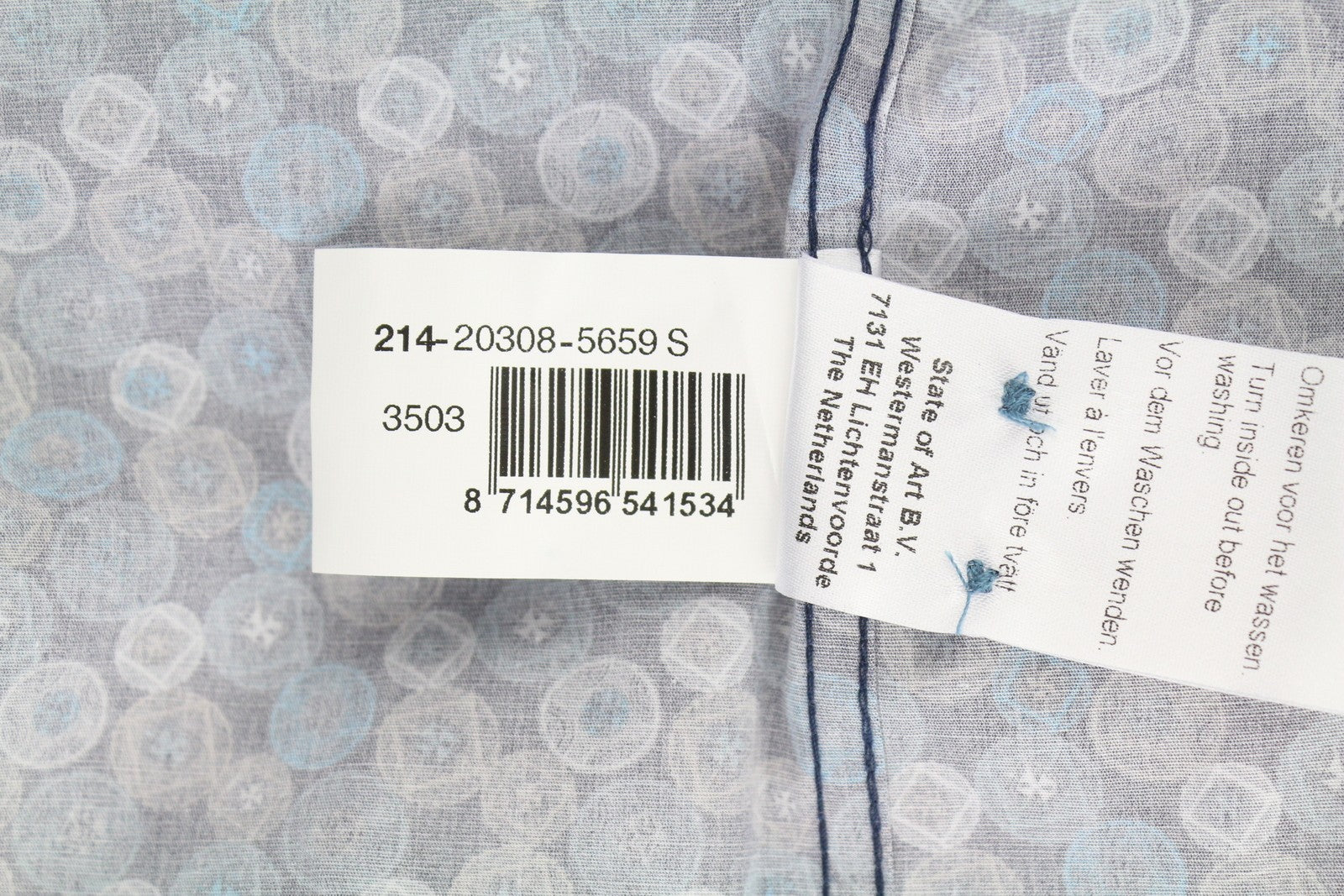 Blue Cotton Shirt