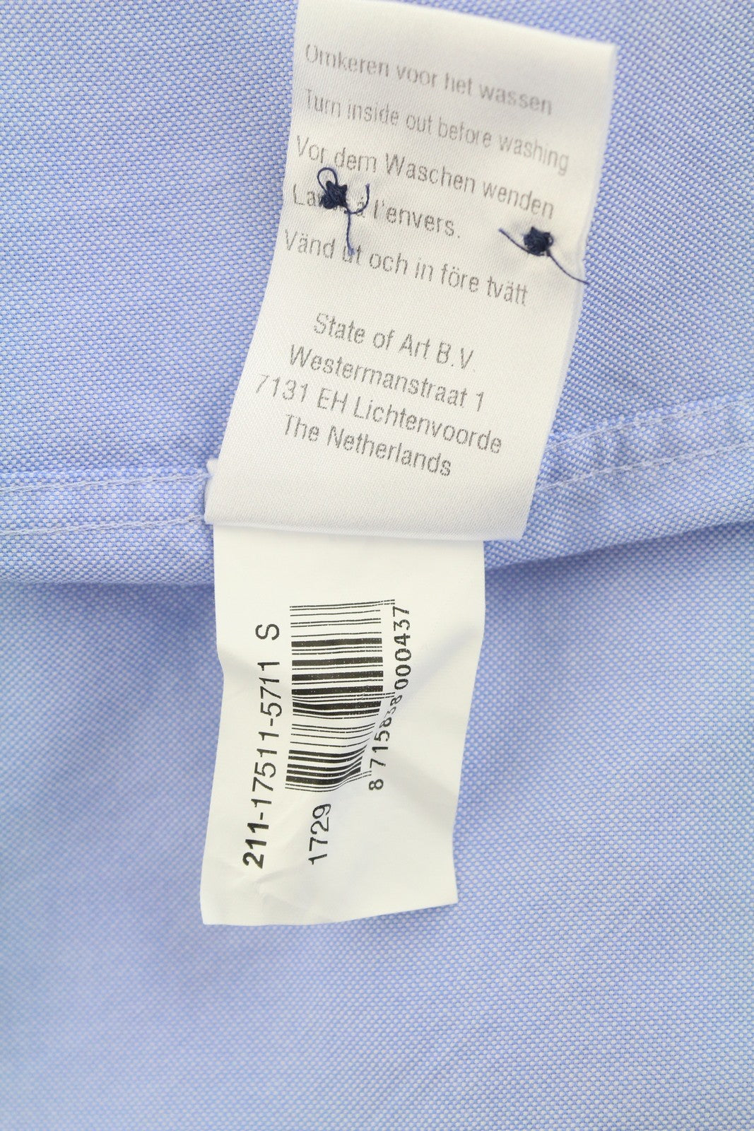 Blue Cotton Shirt