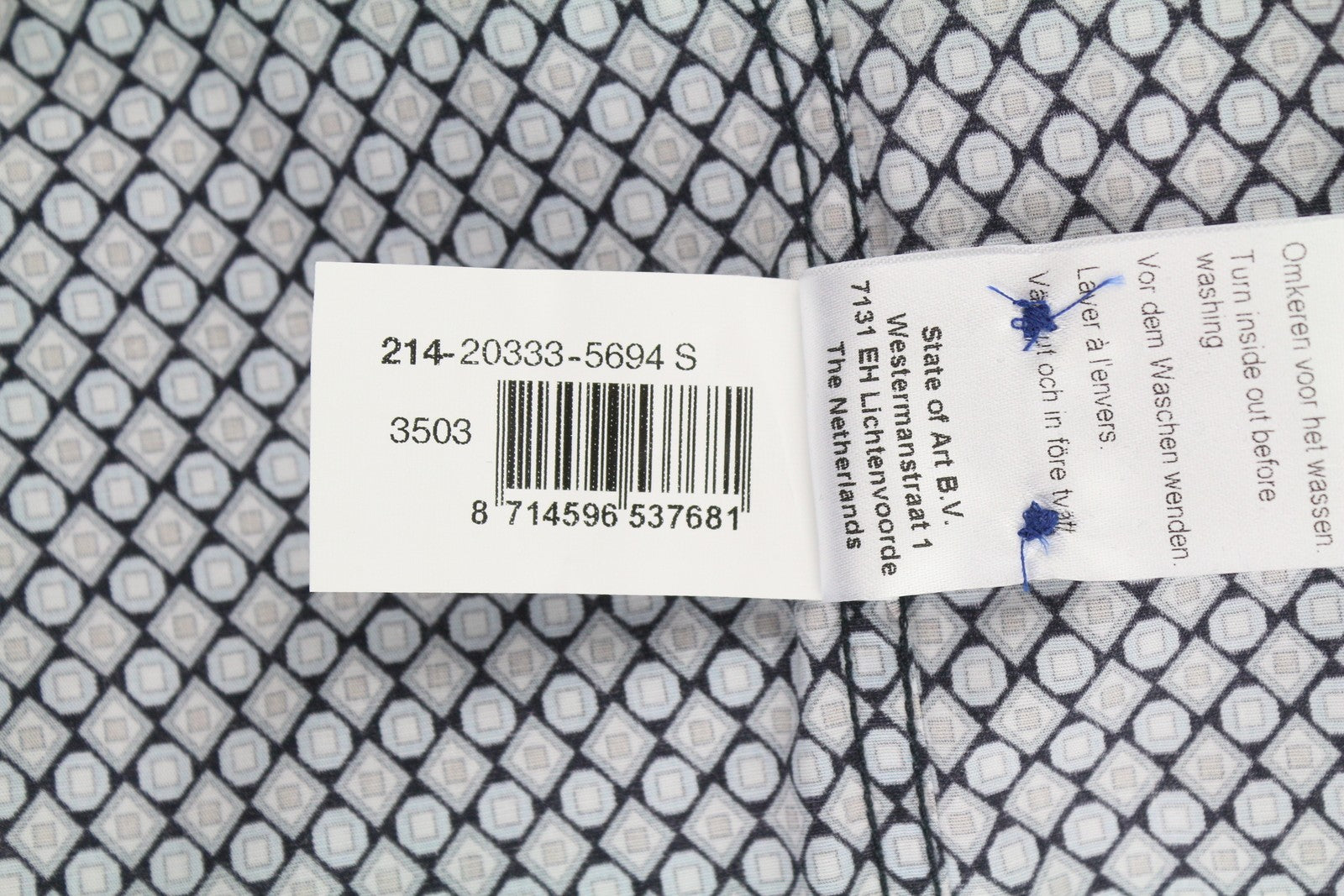 Blue Cotton Shirt