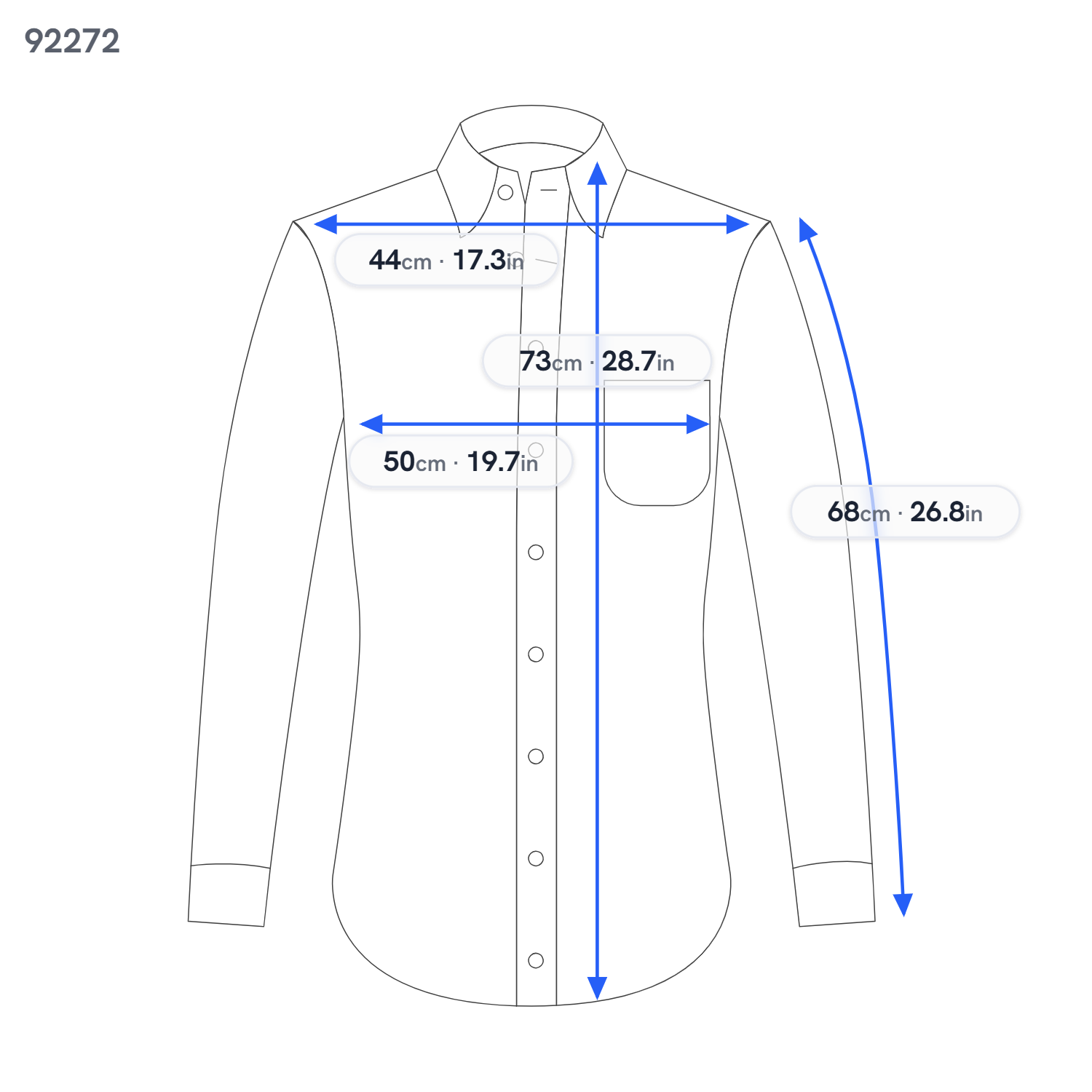 Grey Cotton Shirt