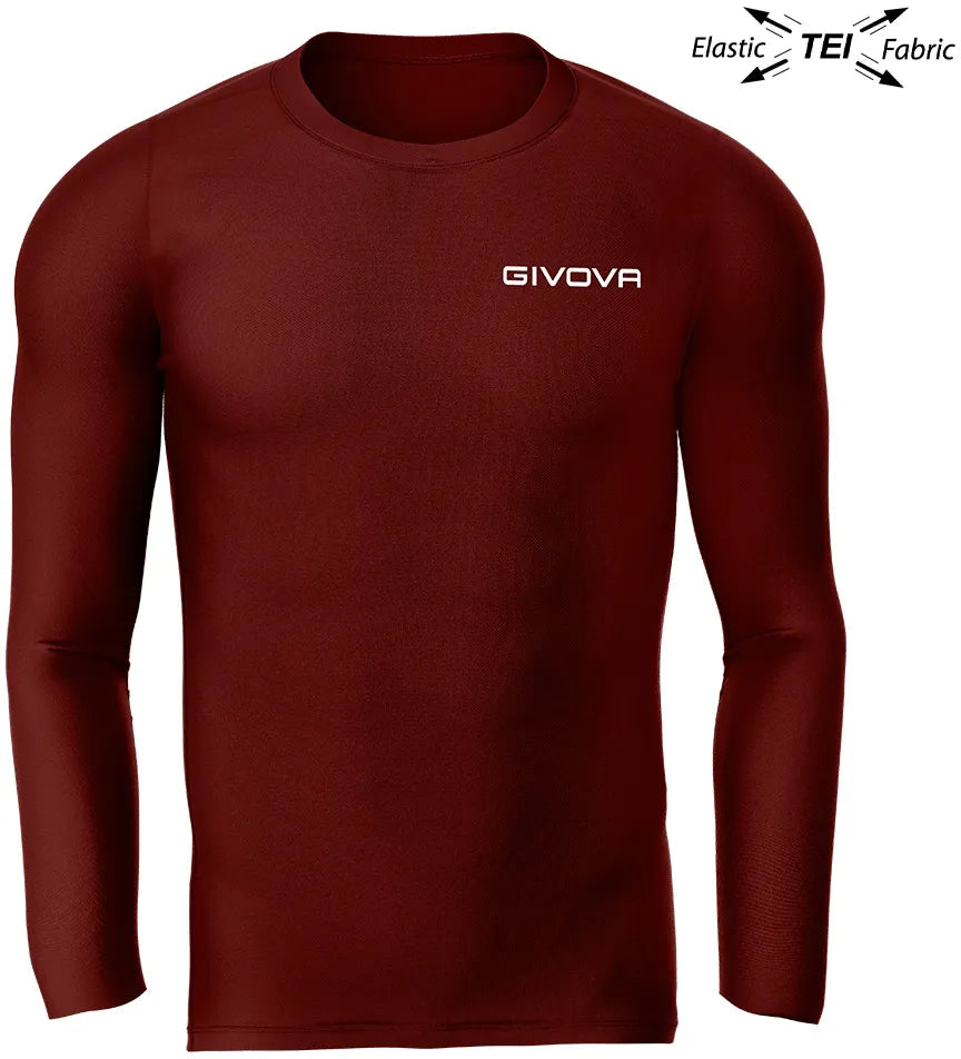 Functional T-shirt Givova Corpus 3 Maglia Intima Elastica Red