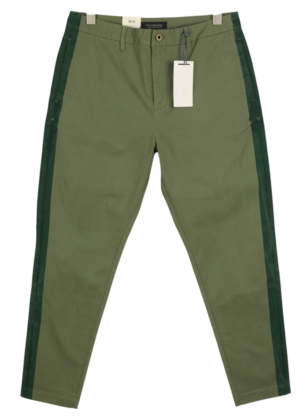 Green Cotton Trousers
