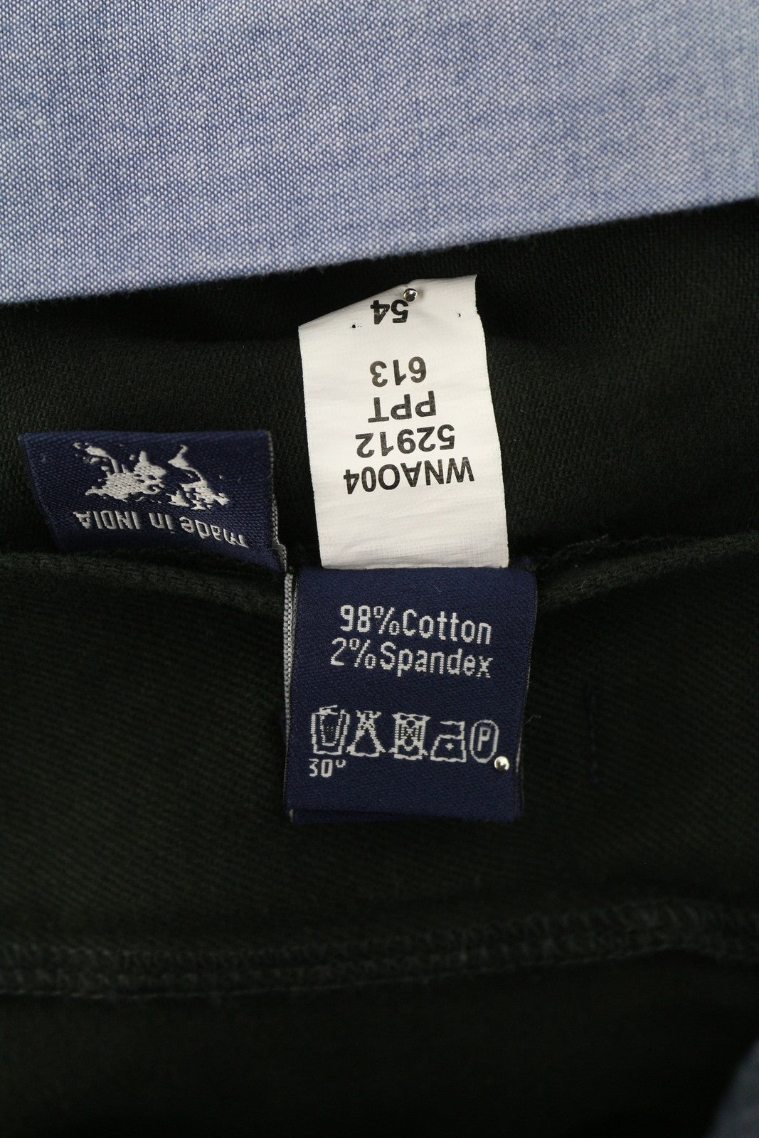 Black Cotton Trousers