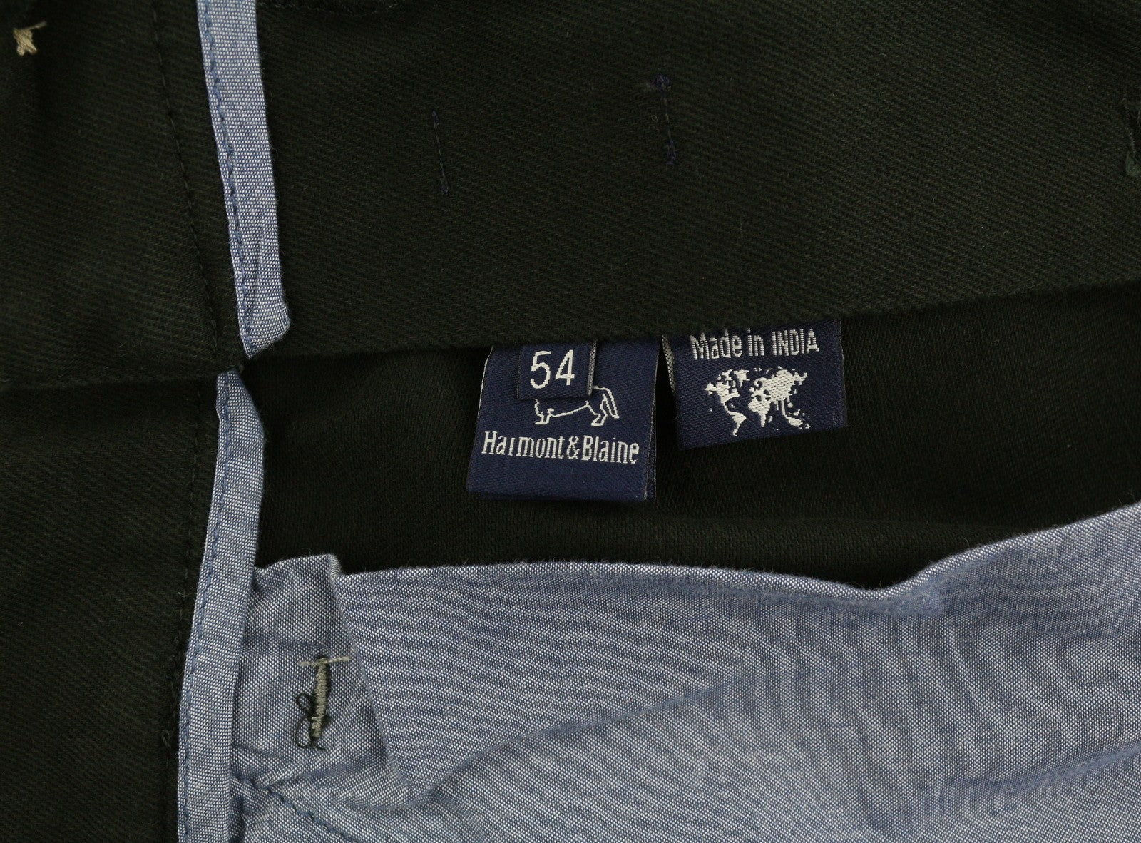 Black Cotton Trousers