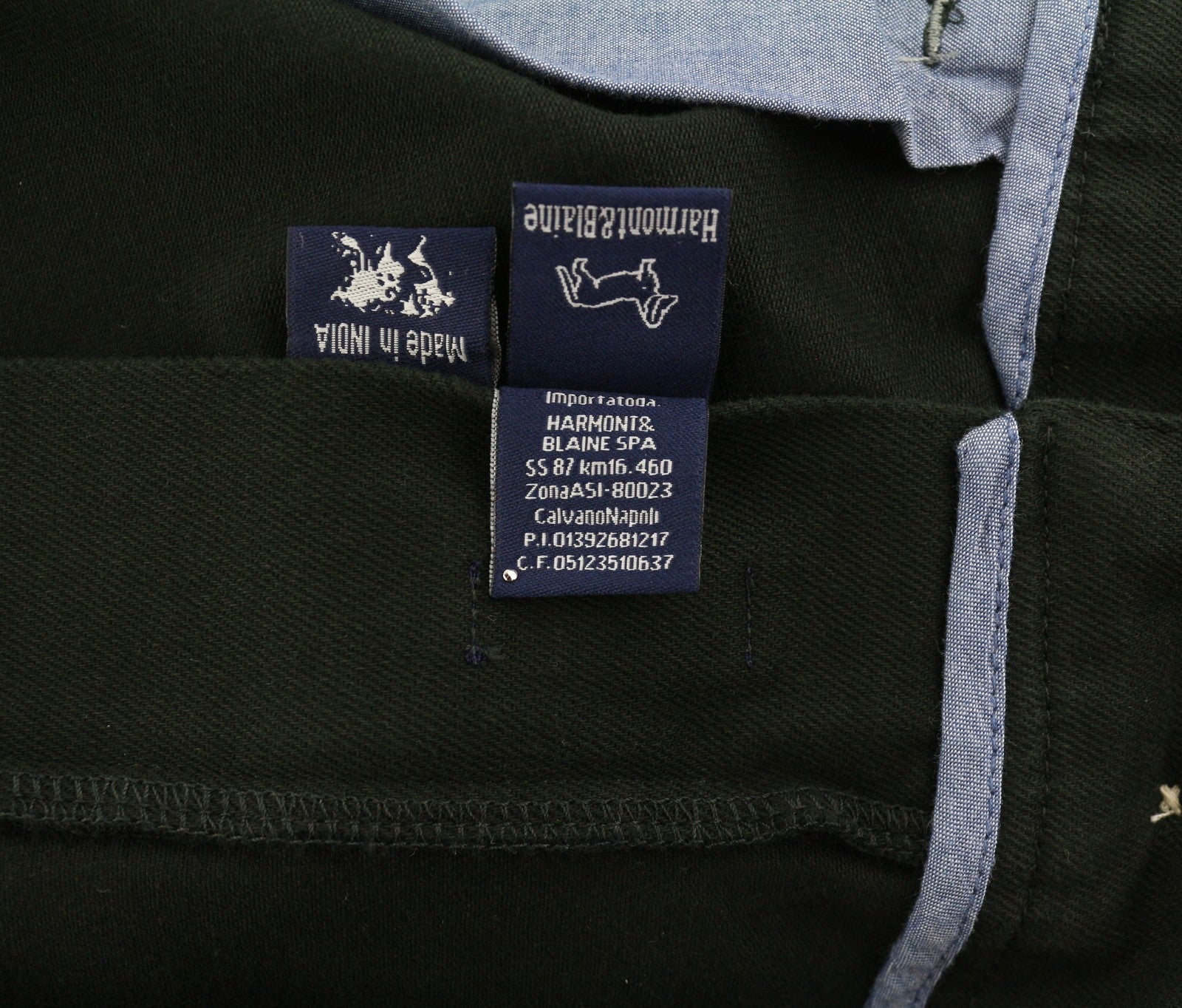 Black Cotton Trousers