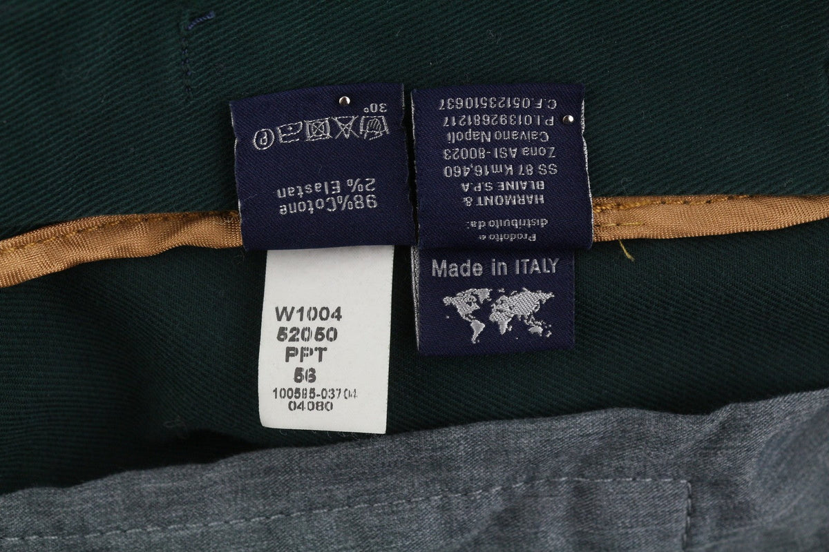 Green Cotton Trousers
