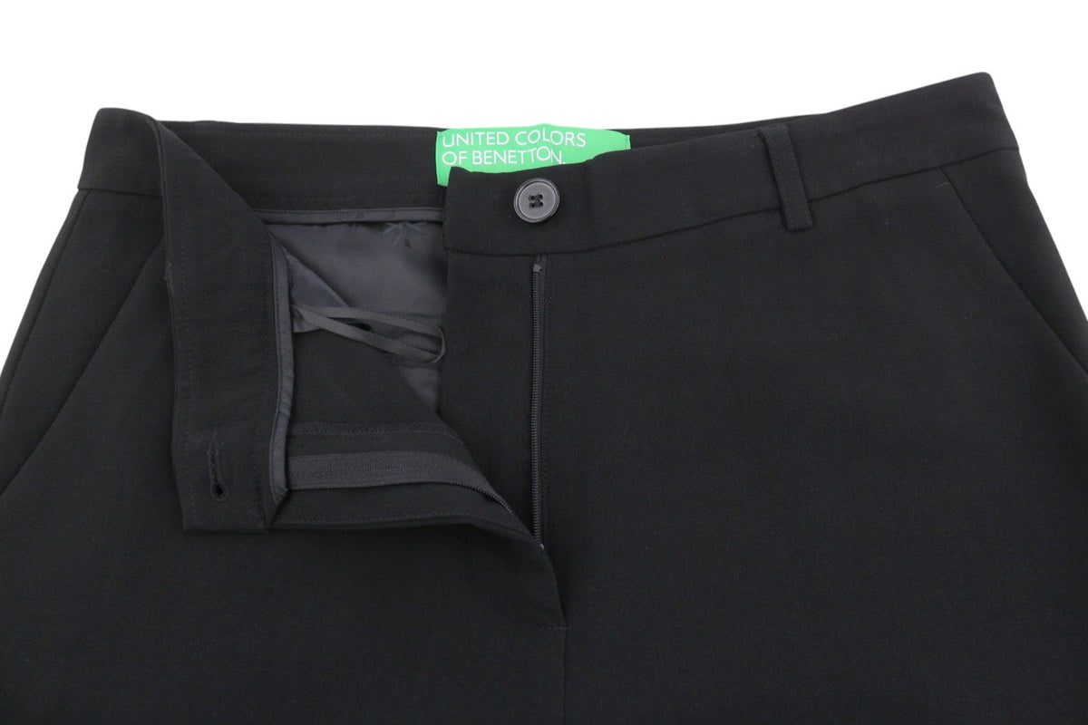 Black Polyester Trousers