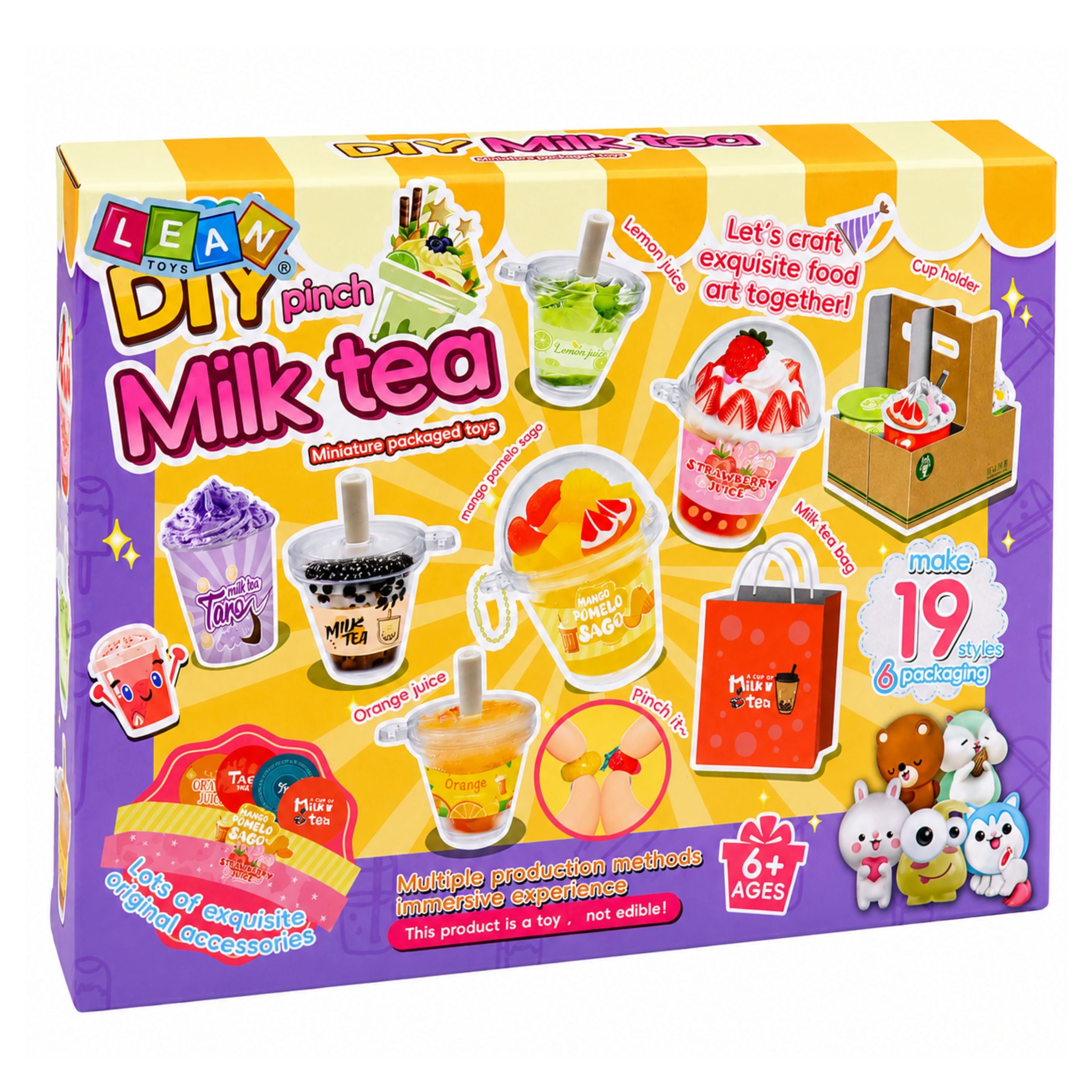 Diy Creative Kit: Creating Decorating Squishy milkshakes