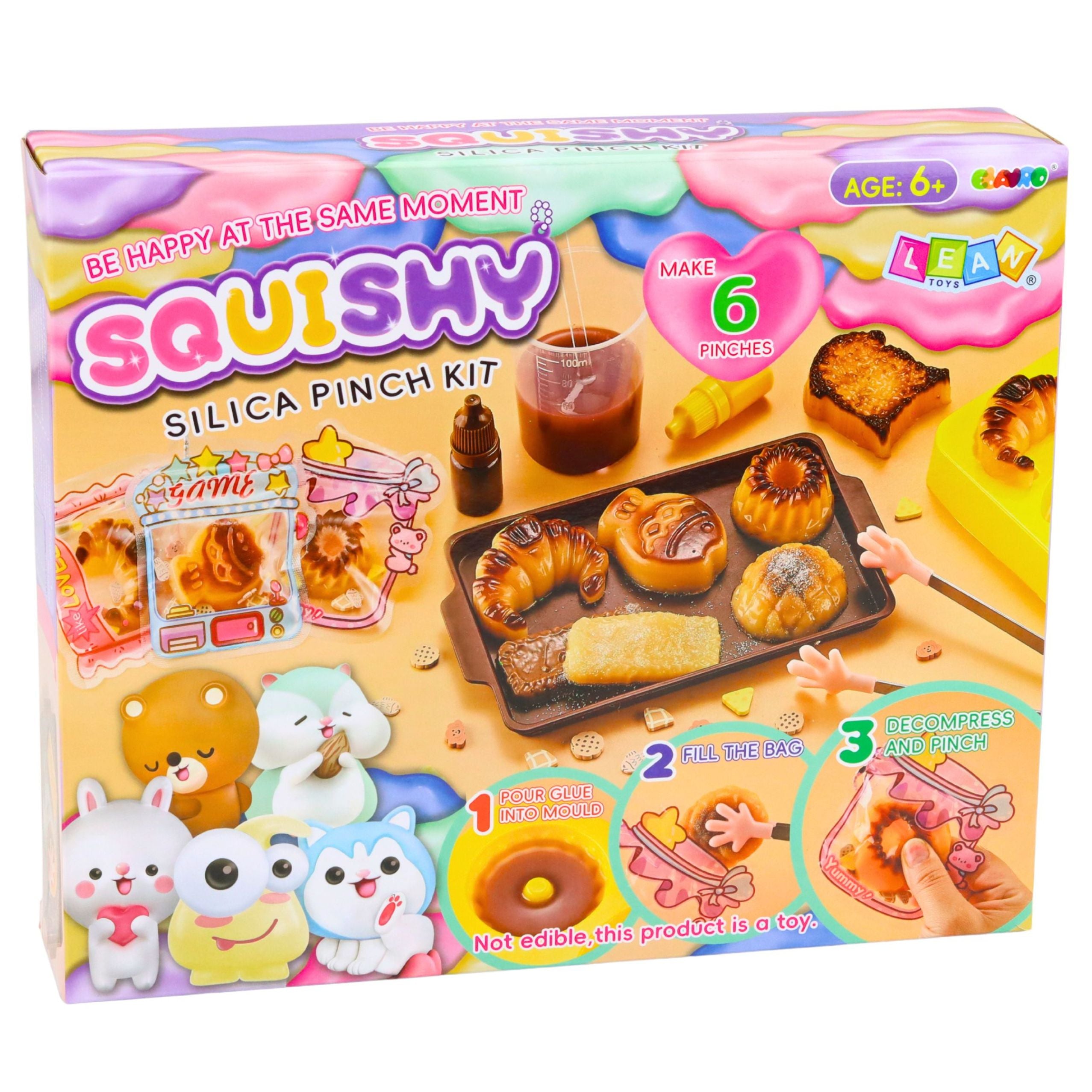 Creative Plastic Kit Creating Squishy Decorative Baking Cookies Diy