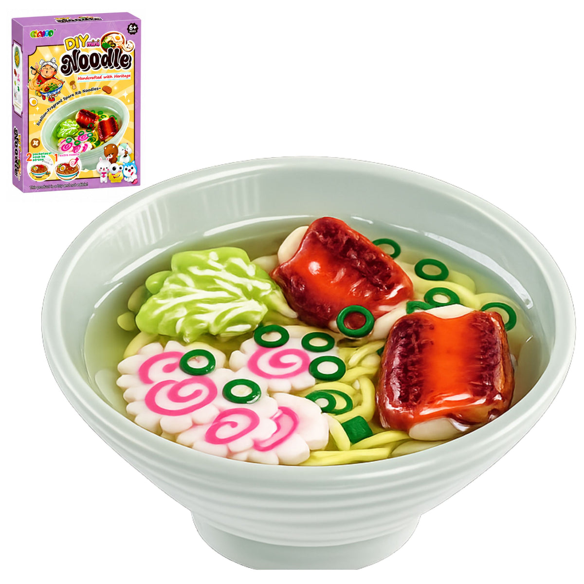 Направи си сам Ramen Noodles Ключодържател Висулка Творчески комплект за деца