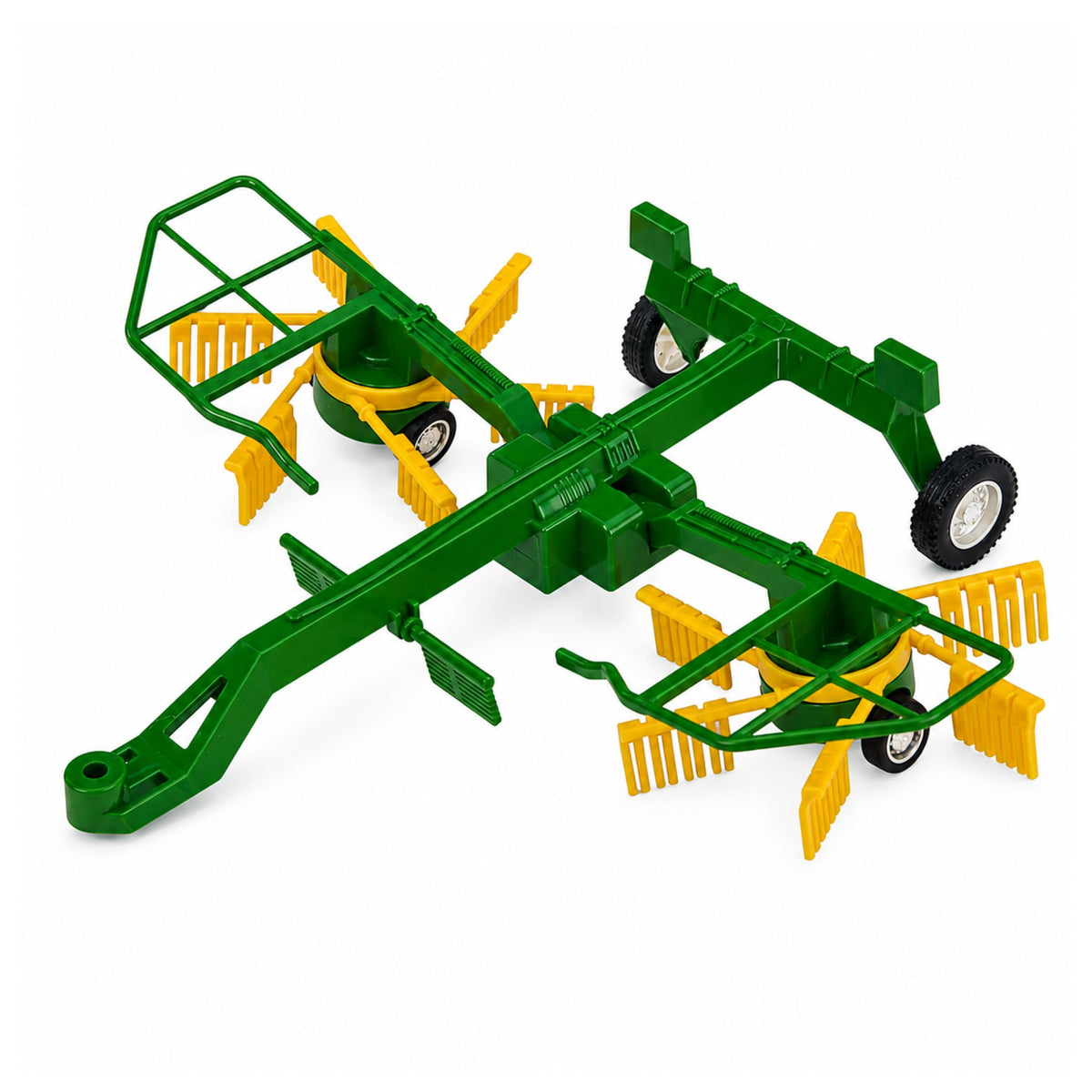 Remote Controlled Farm Tractor With Hay Rake Rc Lights 1:24