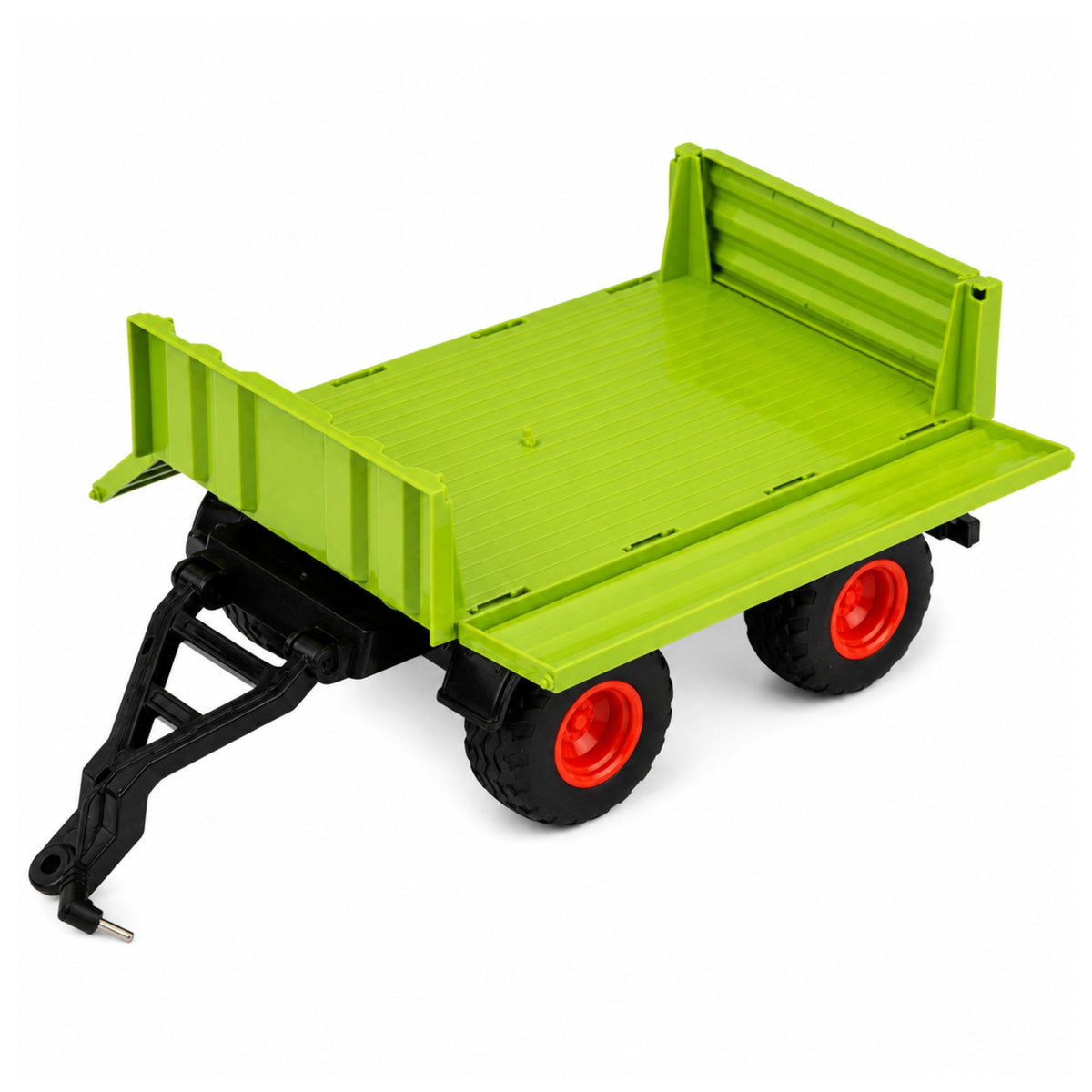High Agricultural Tractor With Tipper Trailer Remote Controlled Rc 1:16