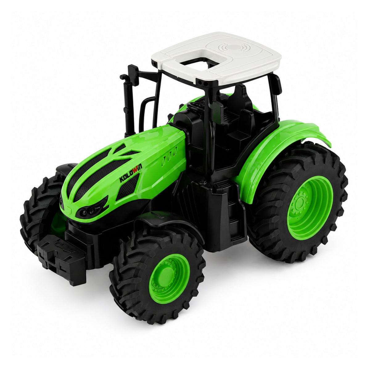 Remote Controlled Farm Tractor With Rake Rc Lights 1:24