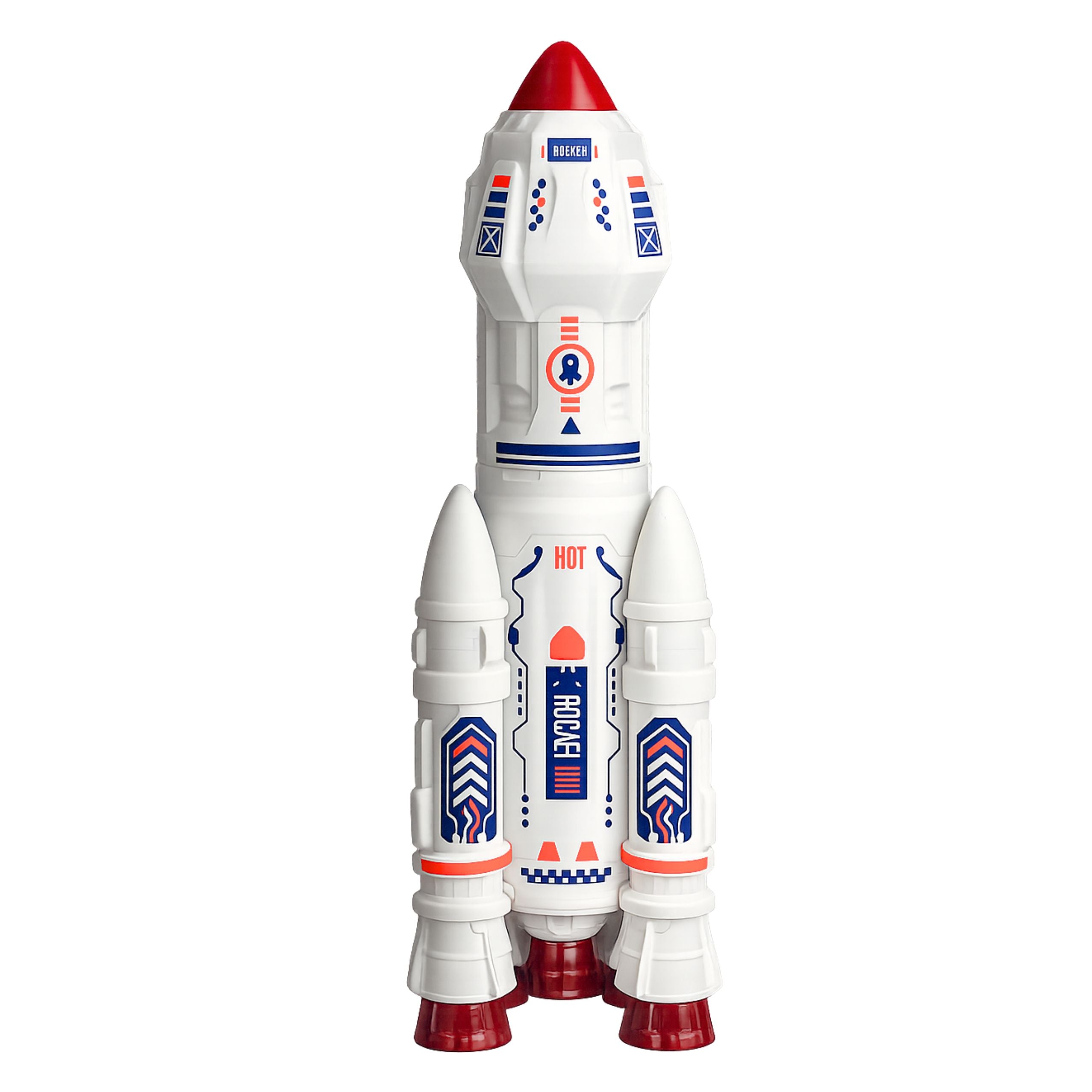 Large Space Set Ufo Rockets Rover Vehicles Ship Alien 8 Pcs.