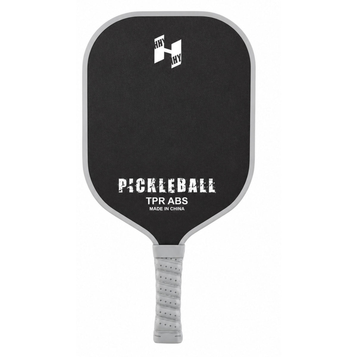 Pickleball tennisbadmintonracketset med 2 bollar svart och grått
