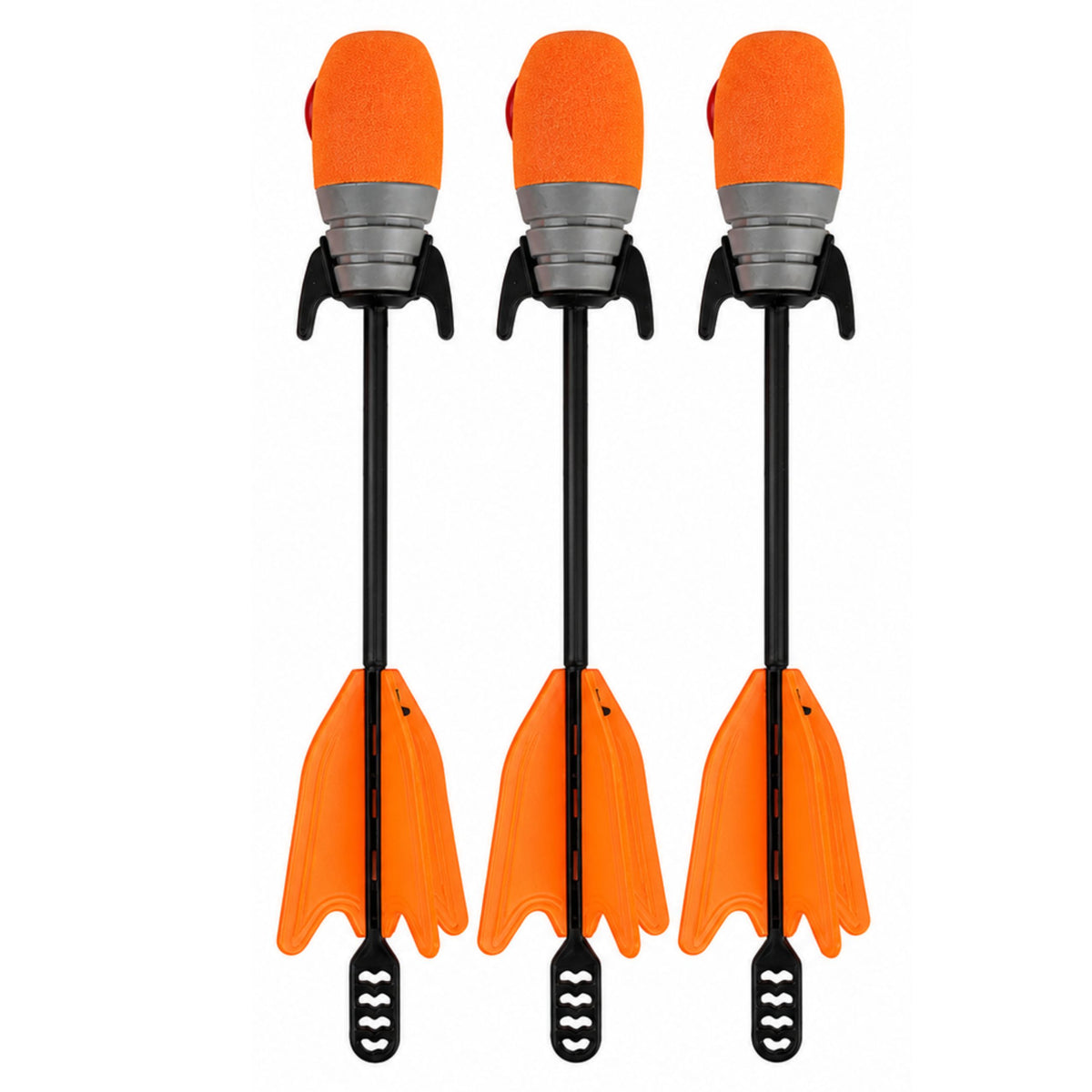 Sports Set Of Skill Slingshot With Whistling Arrows Orange 15m