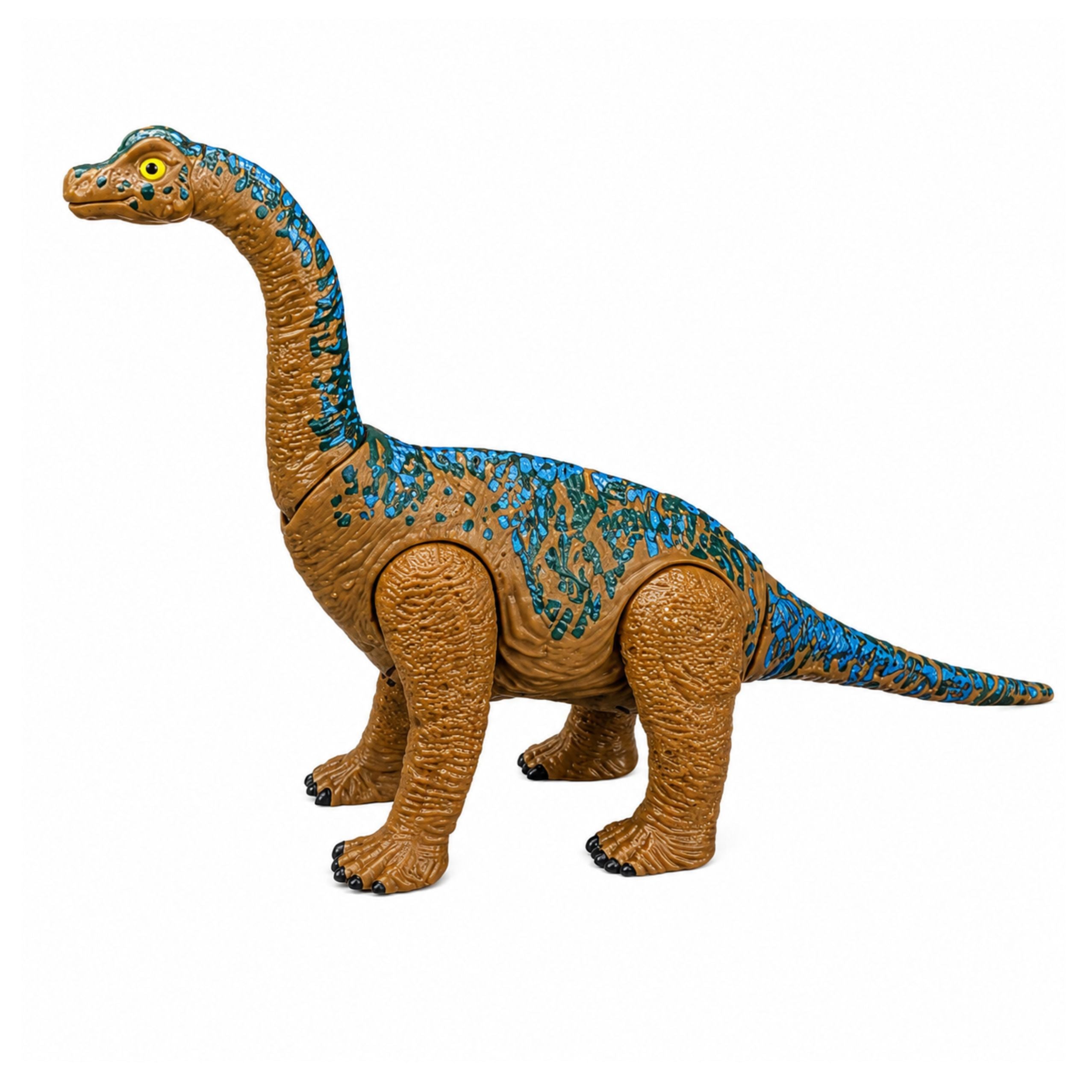 Set Of Dinosaurs Moving T-rex Spinosaurus Pteranodon Brachiosaurus Sounds