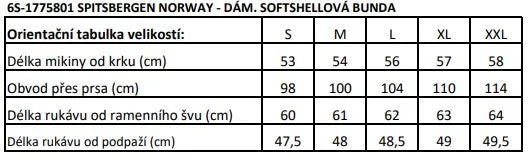 Jaqueta softshell feminina spitsbergen noruega wms jaqueta softshell preta xl