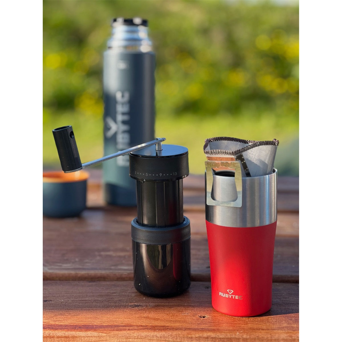Rubytec Robusta Xl Foldable Coffee Grinder Black