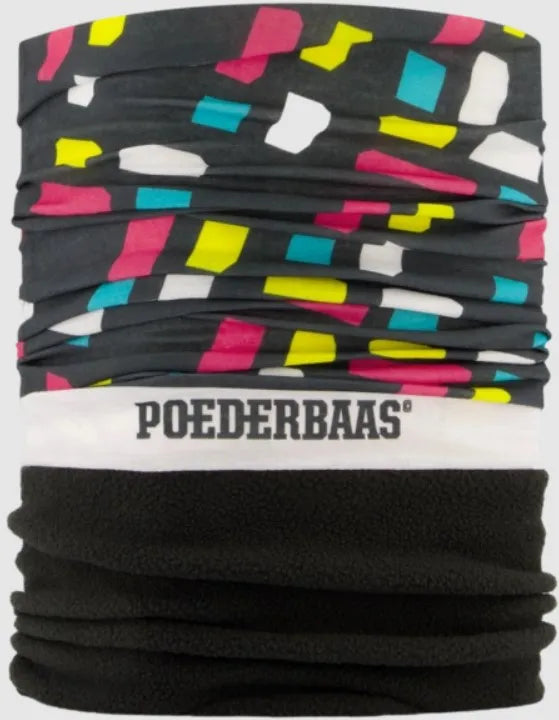 Cache-cou d'hiver Poederbaas Neckwarmer Noir 03 Noir