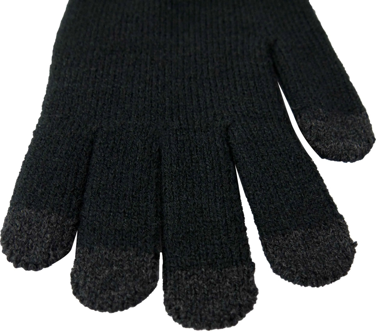 Guanti per schermo unisex caldi Guanti per smartphone Neri