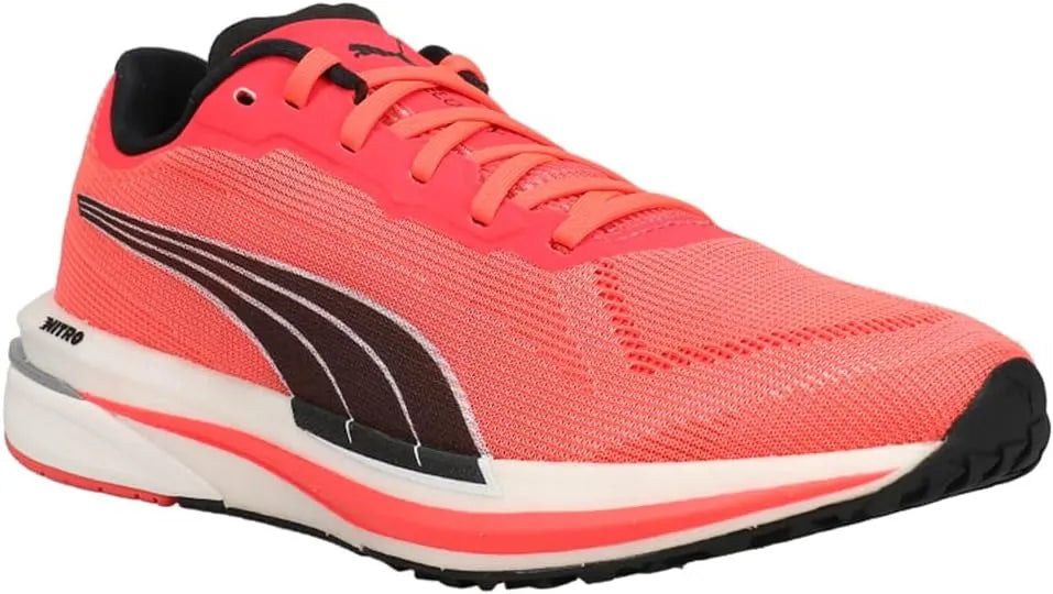 Puma Wmns Velocity Nitro Rød-sort-hvid Pink