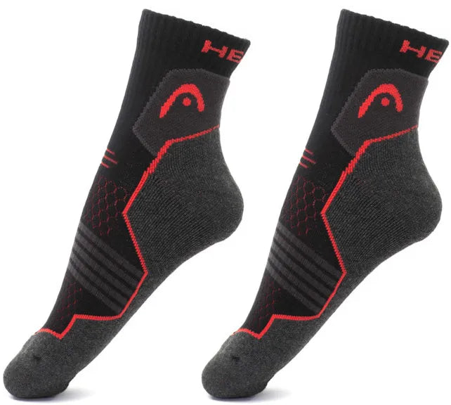 Sport-Unisex-Socken Head Hiking Quarter 2p Schwarz 43-46