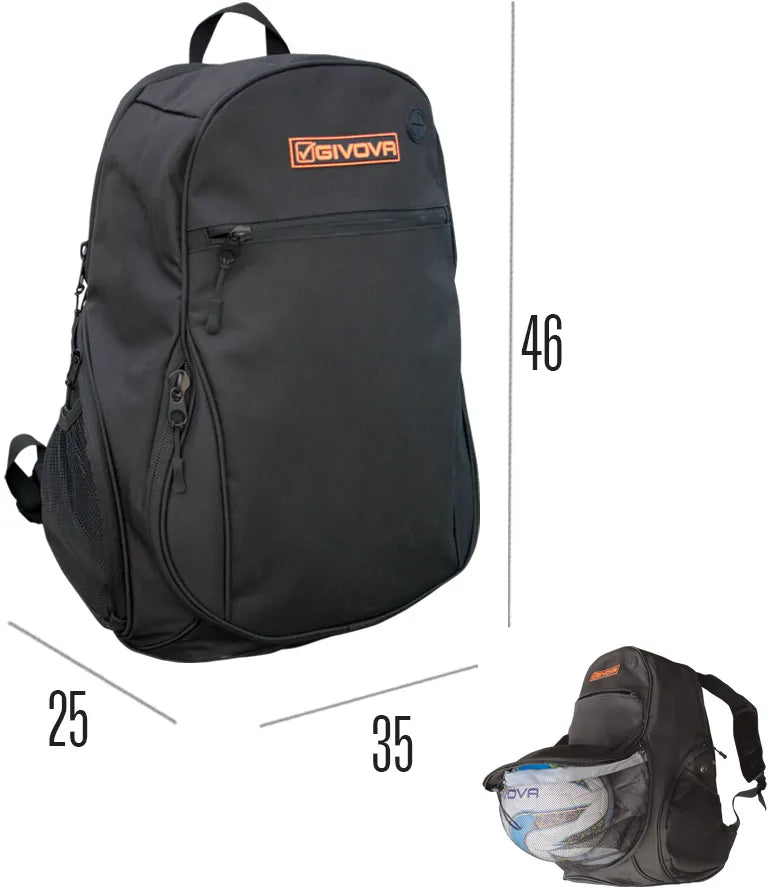 Zaino sportivo Givova Tour nero