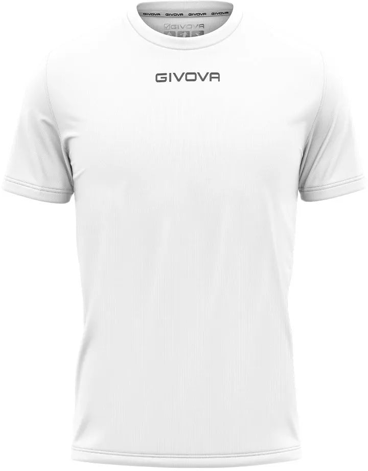 T-shirt sportiva Givova One Microforata Bianca