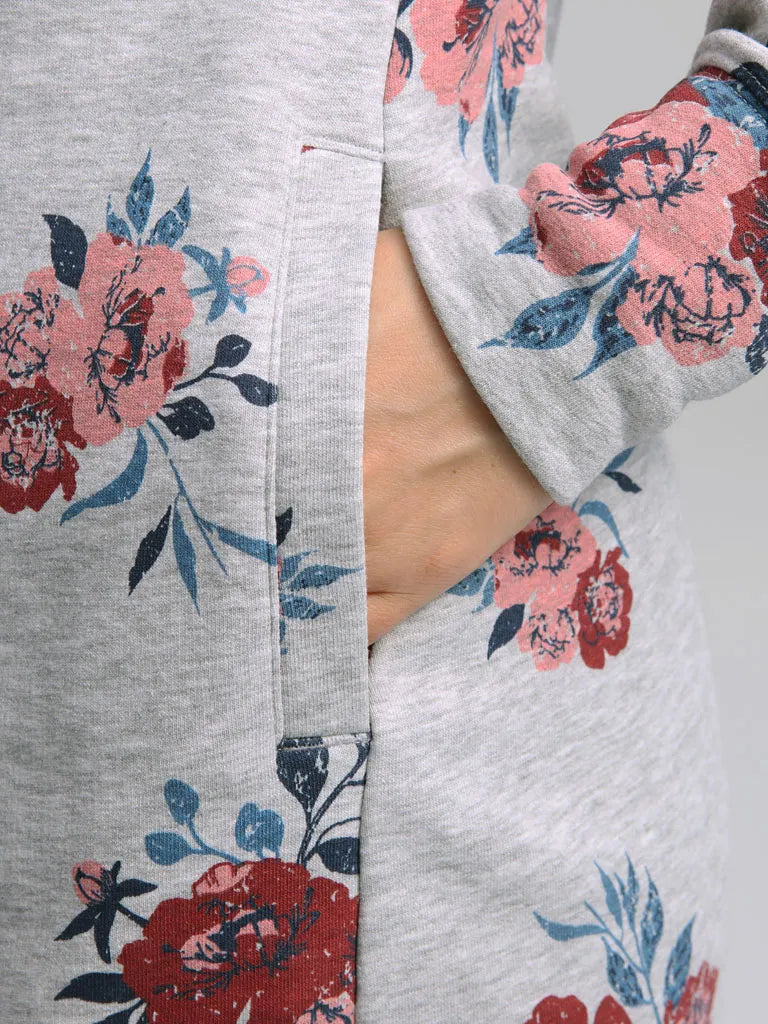 Robe/sweat-shirt de sport pour femmes, Loap ebunka gris xs