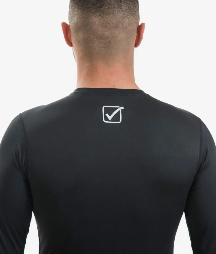 Functioneel T-shirt Givova Corpus 3 Maglia Intima Elastica Zwart