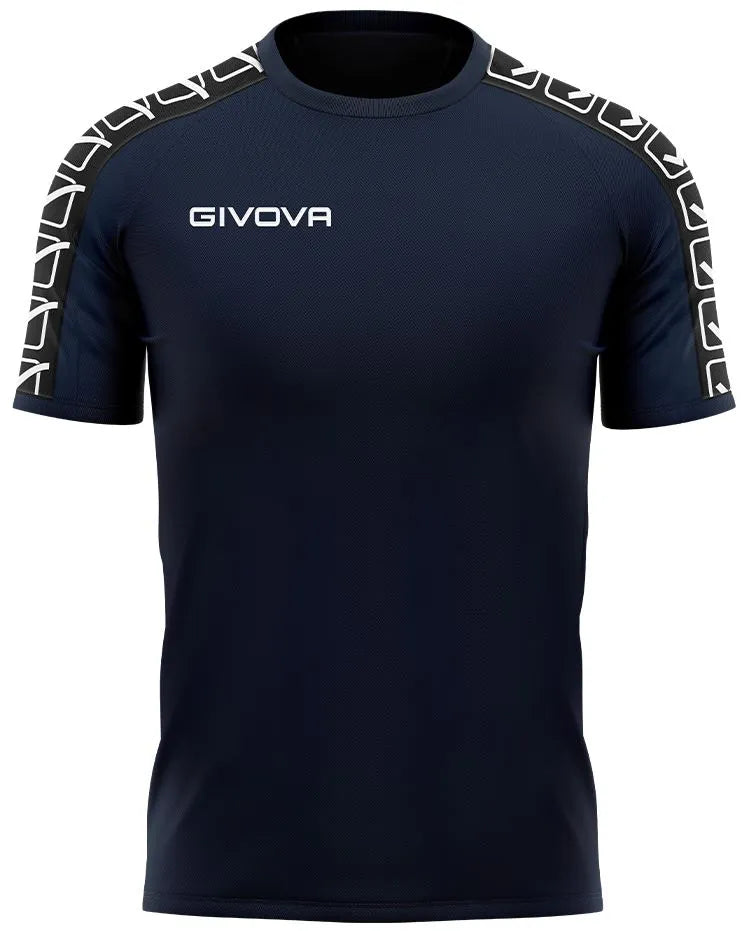Camiseta Deportiva Givova Cotton Band Azul Marino