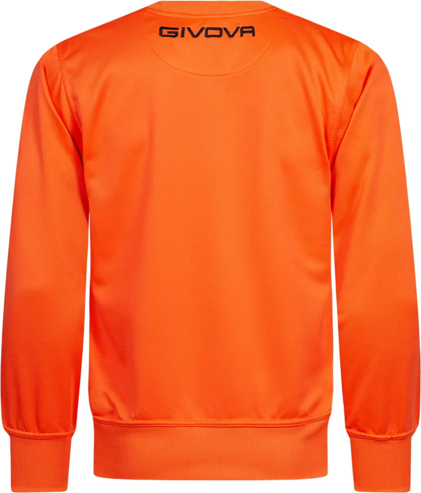 Sudadera Deportiva Givova Polarfleece One Naranja