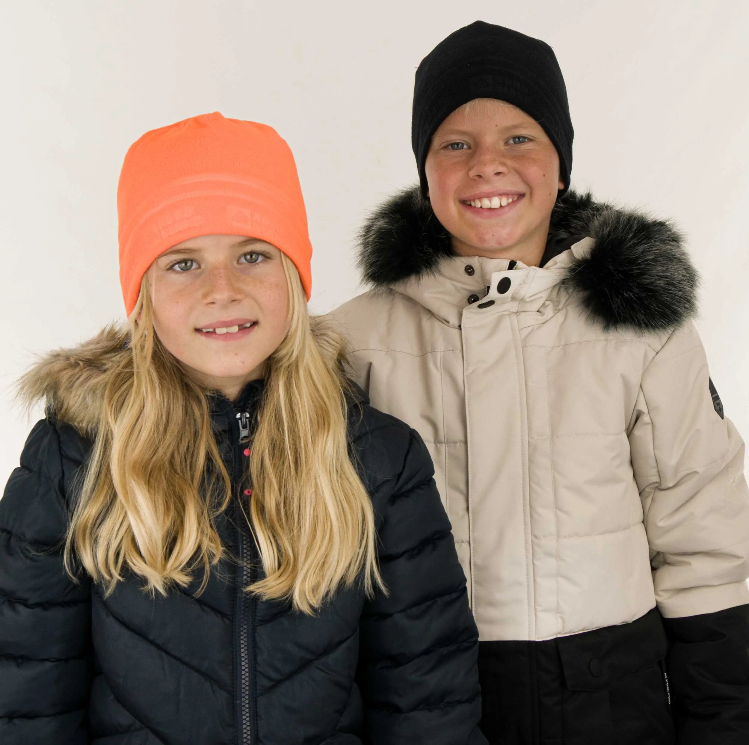 Children's Fleece Hat Nordblanc Orange Jr