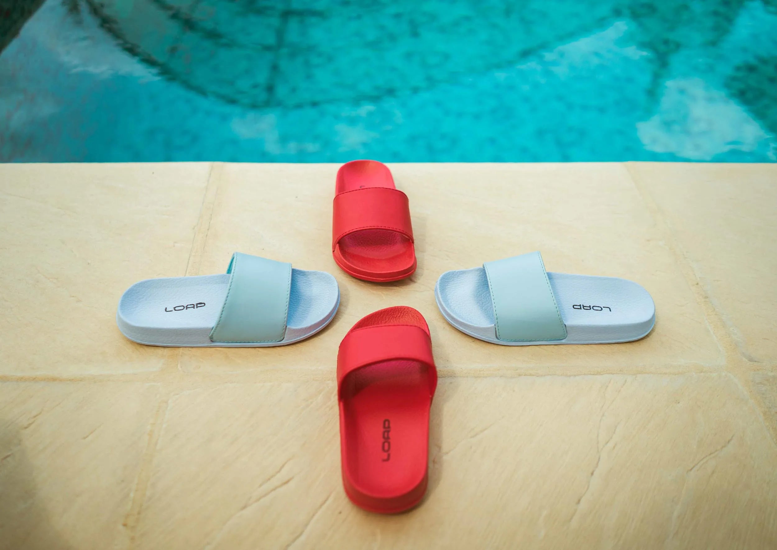 Detské papučky loap makia červené 26