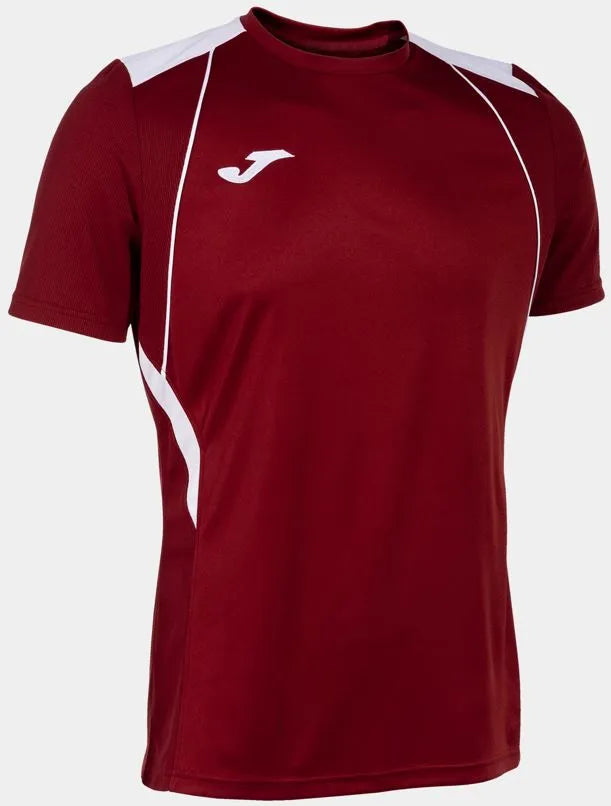 Joma bajnoki bordó-fehér sportpóló 3xl