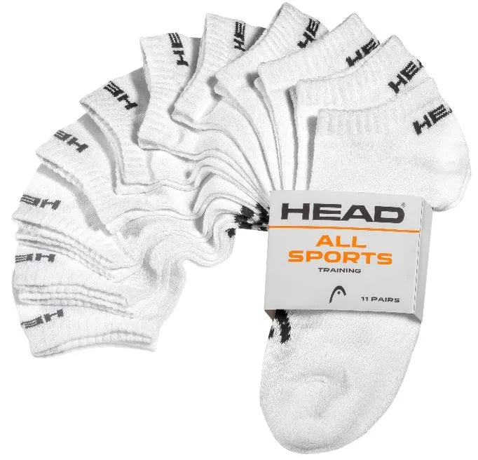 Head Elements Sneaker Meias Pacote com 11 Branco 43-46
