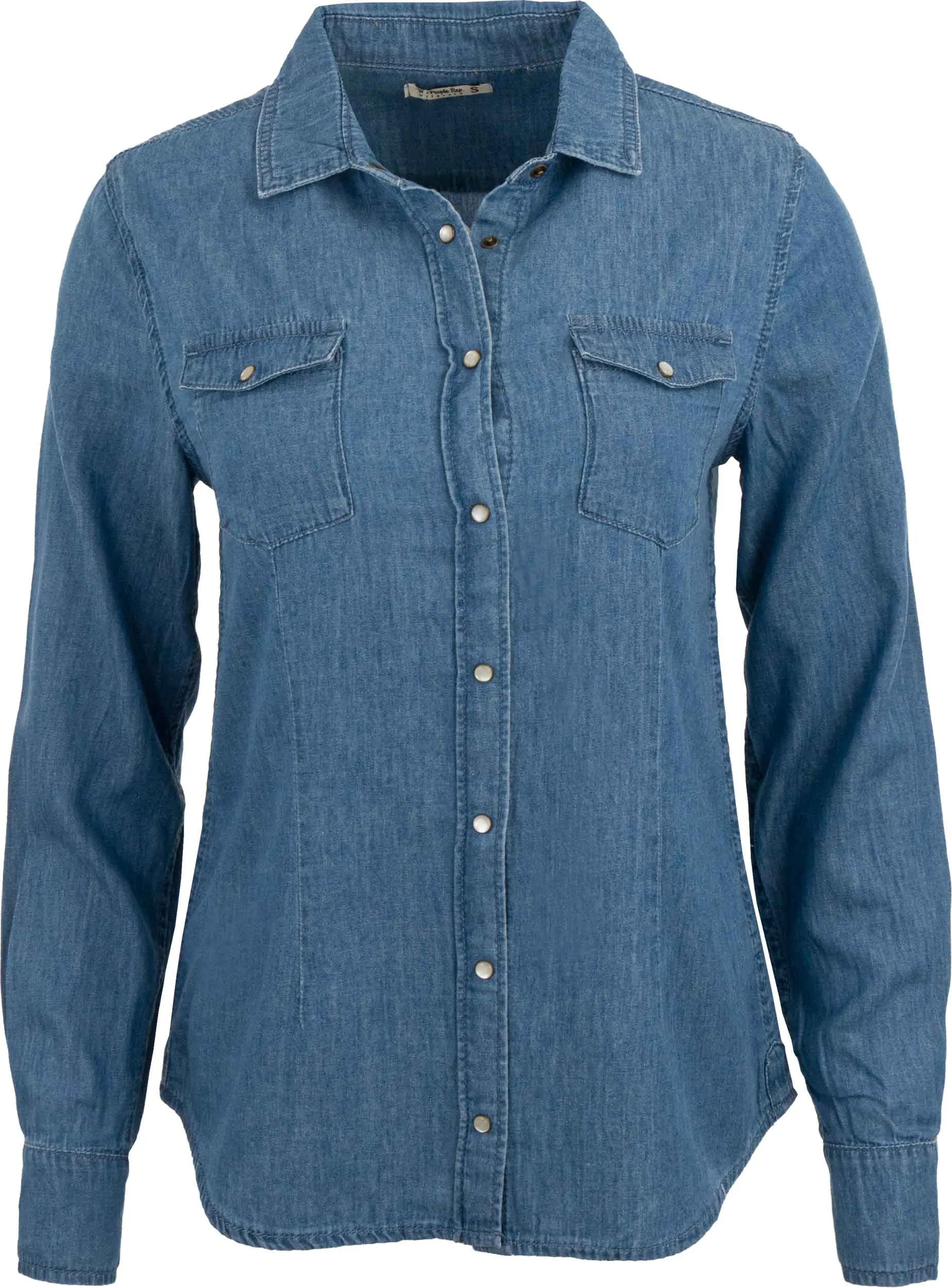 Damenhemd The People Rep Postina A2000 Blau